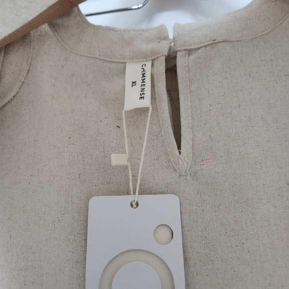 NWT Commense Utility Linen Two Piece  Pant Set XL - Picture 4 of 6